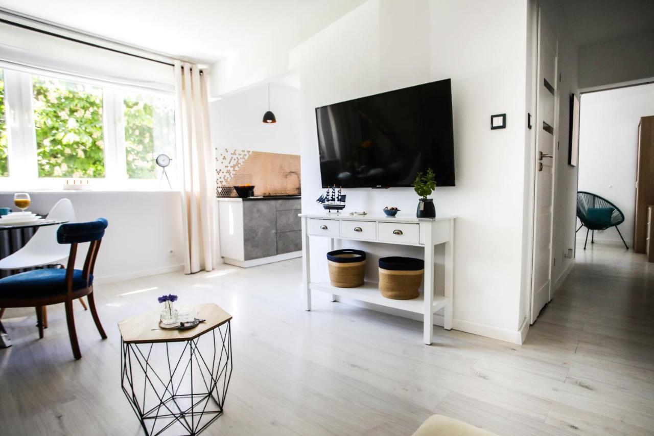 Apartament Szaro Na Bialym Władysławowo Exteriör bild